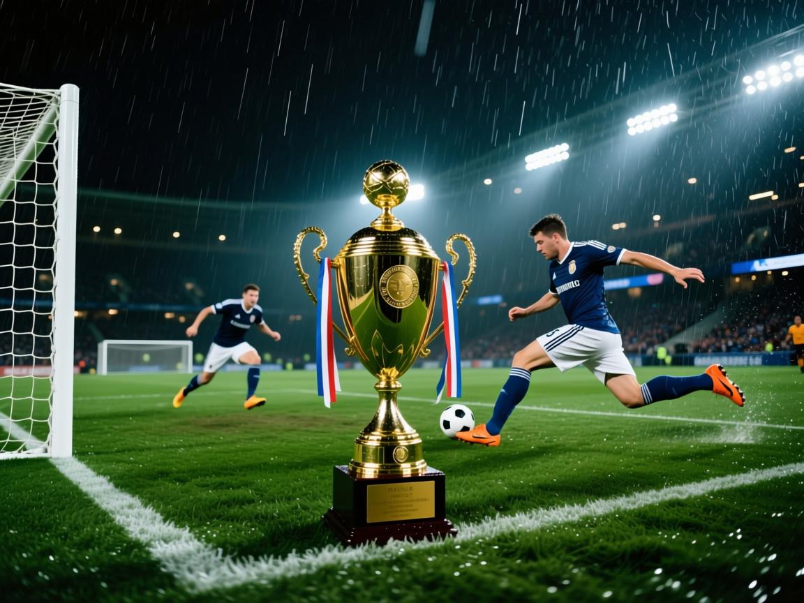 足球赛场焦点！阿根廷队对阵日本队，爆冷逆转，黑马强势击败劲敌